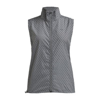 Pocket Wind Vest Geo Comb Black
