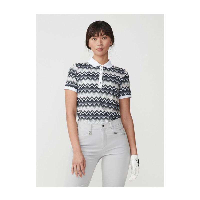 Röhnisch Element Polo Zigzag Sand Damen