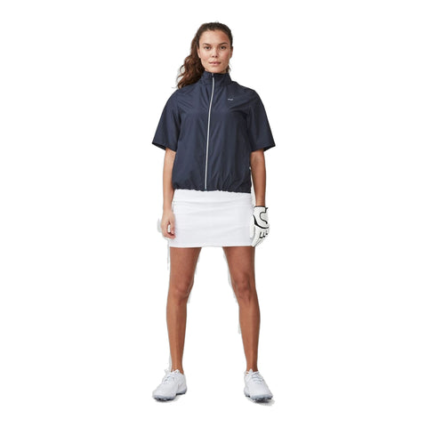 Pocket SS Wind Jacket Navy Damen