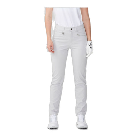 Hose Comfort Stretch Silber Gray Damen