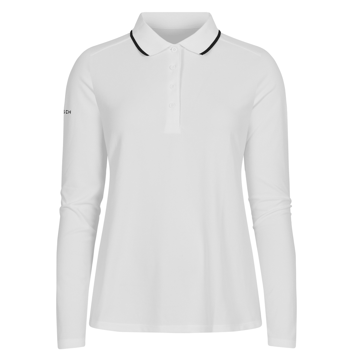 Miriam Langarm-Poloshirt