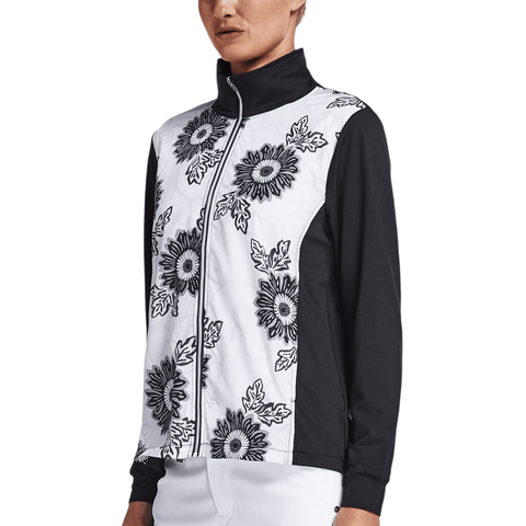 Jacke Swing Schwarz Massai Flower