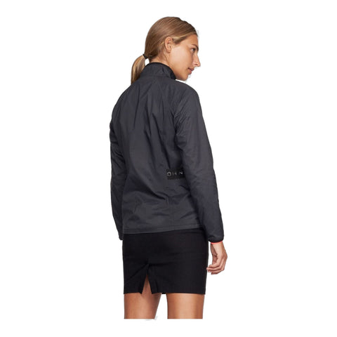 Gilet W Mila Wind Black Damen