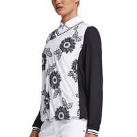 Pullover Swing Schwarz Massai Flower
