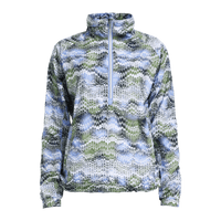 Röhnisch Half Zip Marta WB Blau Shell Ocean Ripple Damen