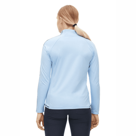 Serena Golf Layer Half Zip Powder Blue Damen