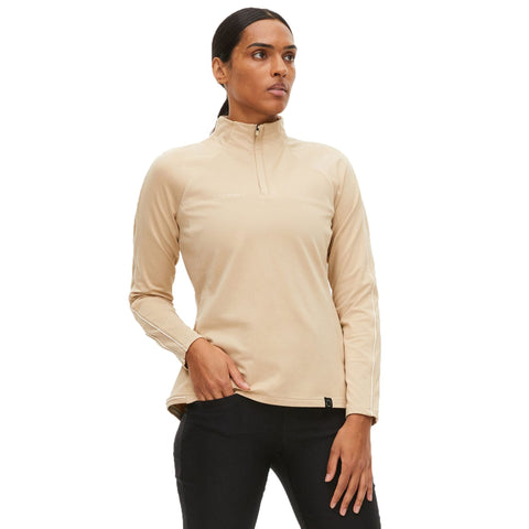 Serena Golf Layer Half Zip Safari Damen