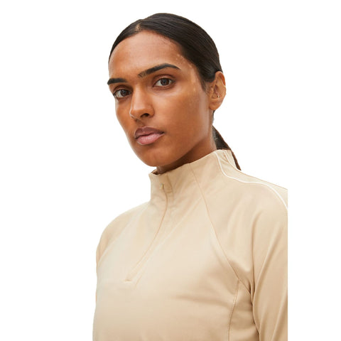 Serena Golf Layer Half Zip Safari Damen