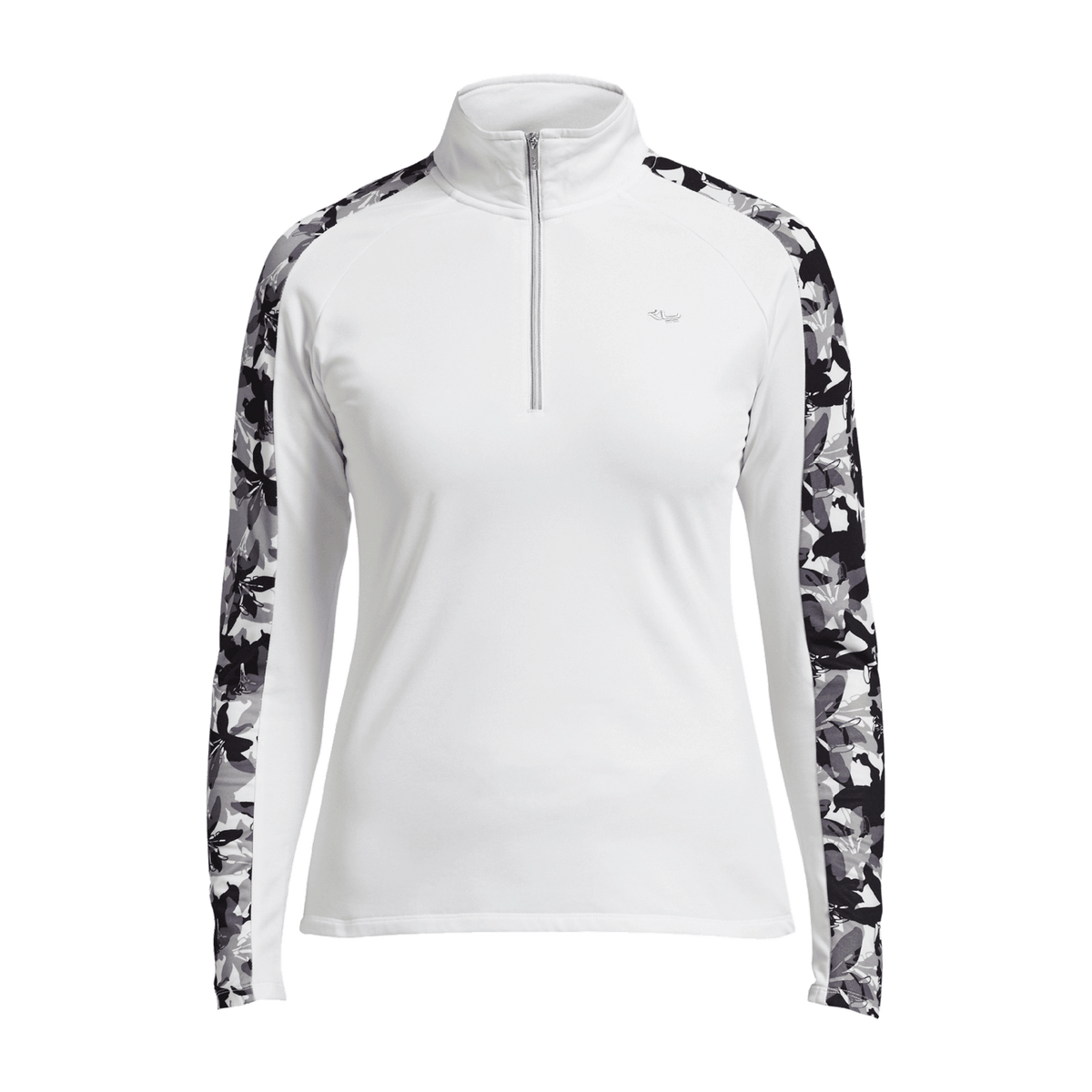 Röhnisch Warming Half Zip Off White Damen