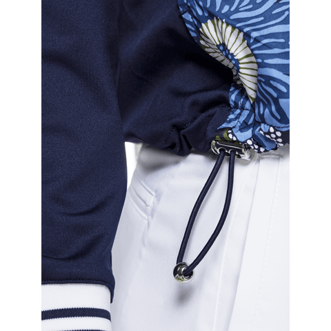 Pullover Swing Blau Massai Flower