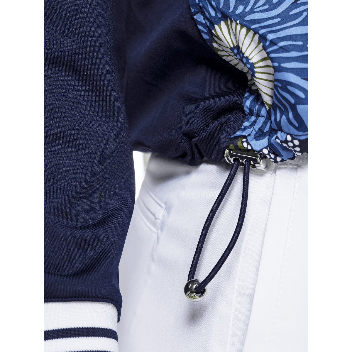 Pullover Swing Blau Massai Flower