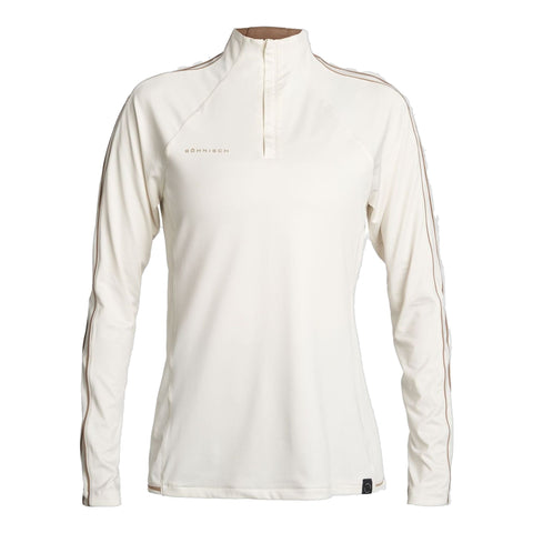 W Layer Serena Half Zip Weiß/Beige Damen