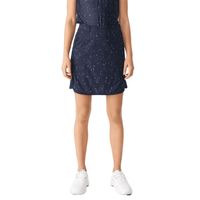 Kiana Golfrock Navyblau Micro Spot Damen