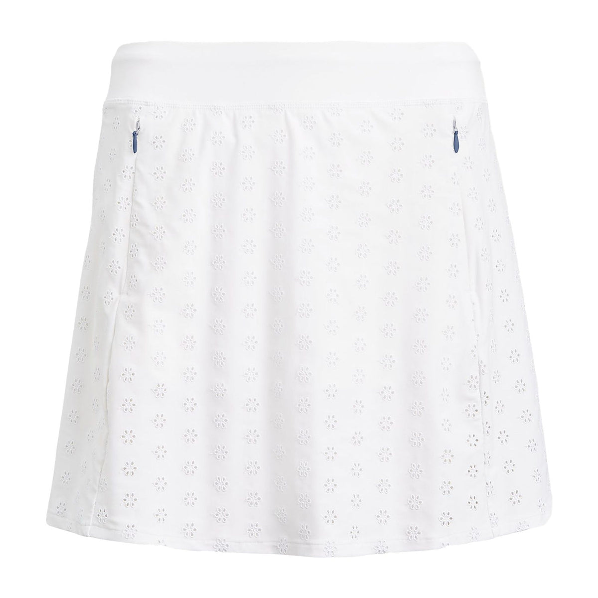 Ralph Lauren W Eyelet Skirt White Damen