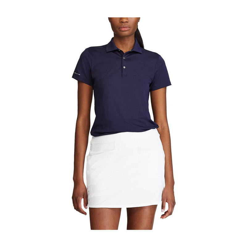 Ralph Lauren W Tour SS Polo Navy Damen