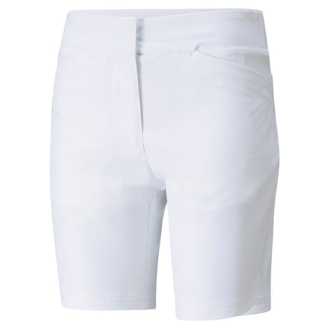 W Bermuda Short Bright Weiß