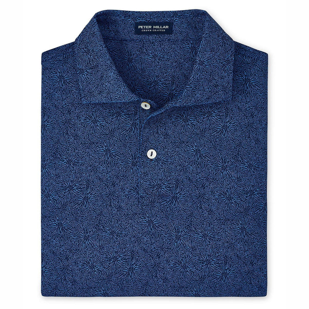 Amos Performance Jersey Polo Herren Navy