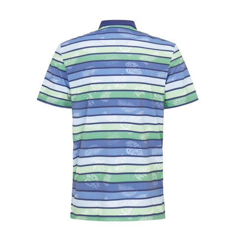 Original Resort Stripe Print Golf Polo