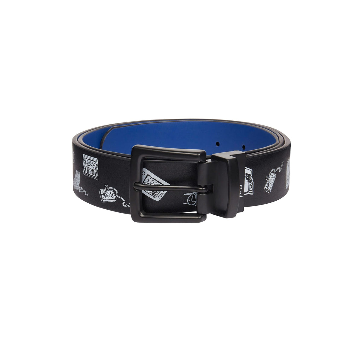Retro Arcade Printed Gürtel Herren Bluing