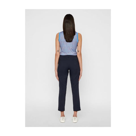 W Audrey-TX Jersey SL Polo Lake Blue Dot
