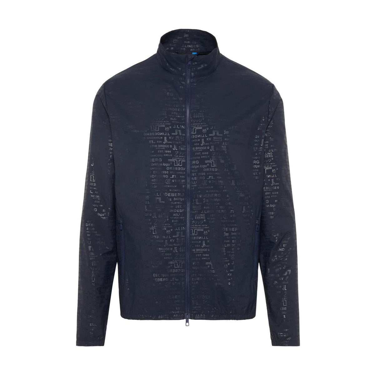 M Wind Tech Jacke Felix Deboss Navyblau