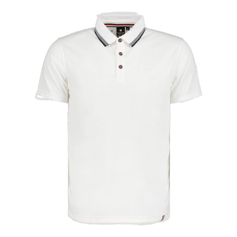 M Polo Shirts Kuortti Optic White Herren
