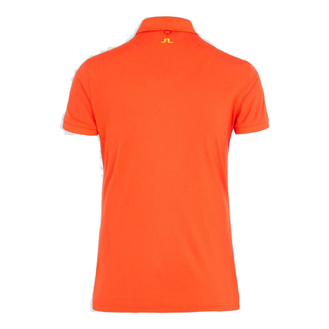 W Tour Tech-TX Jersey Polo Tomato Red Damen