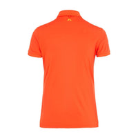 J. Lindeberg W Tour Tech-TX Jersey Polo Tomato Red Damen