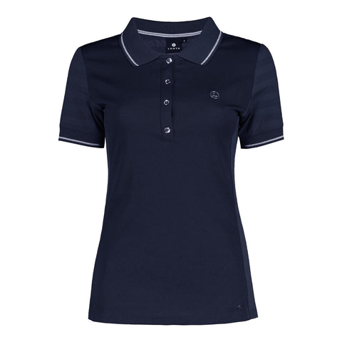 W Polo Shirts Eriksdal Dark Blue Damen