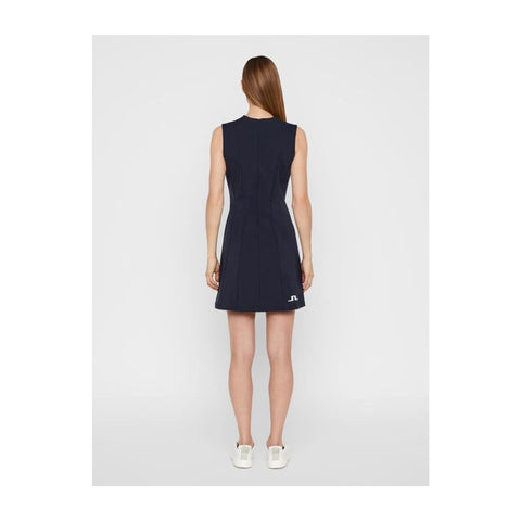 W Jasmin Lux Sculpt Kleid Jl Navy