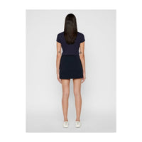 W Alve-Cotton Poly Polo Navy Melange