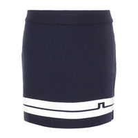 J. Lindeberg W Olga-TX Jersey Recycled Rock Jl Navy Damen