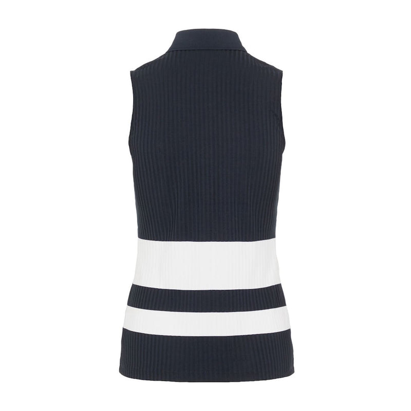 W Nora-Rib Jersey Polo Jl Navy