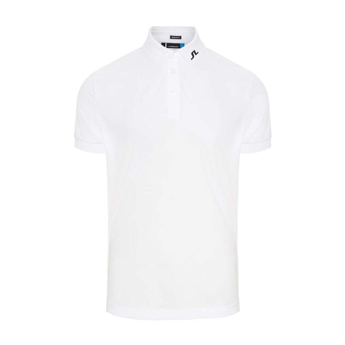 J. Lindeberg M KV Reg-TX Jersey Polo White Herren