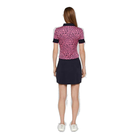 W Lexie-TX Coolmax Polo Pink Leopard Damen