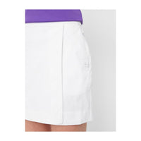 J. Lindeberg W Semina Skirt High Vent White Damen