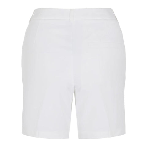 W Gwen Short Long-Micro Stretch Short White Damen