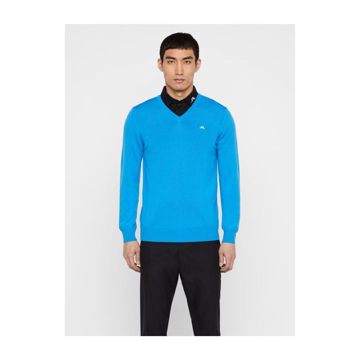 M Lymann-Tour Merino Sweater True Blue