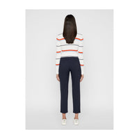 W Kaia Pant-Light Poly Stretch Jl Navy