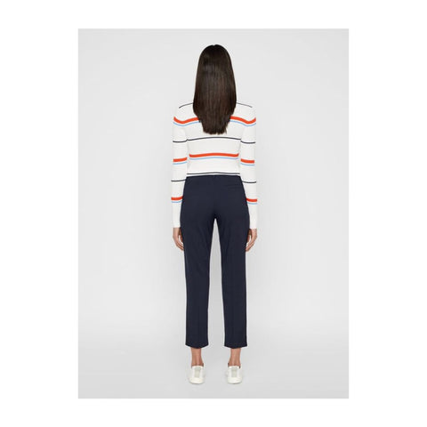 W Kaia Pant-Light Poly Stretch Jl Navy
