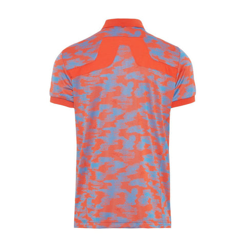 M KV Jacquard Reg Fit-TX Jaqua Polo Camou Red
