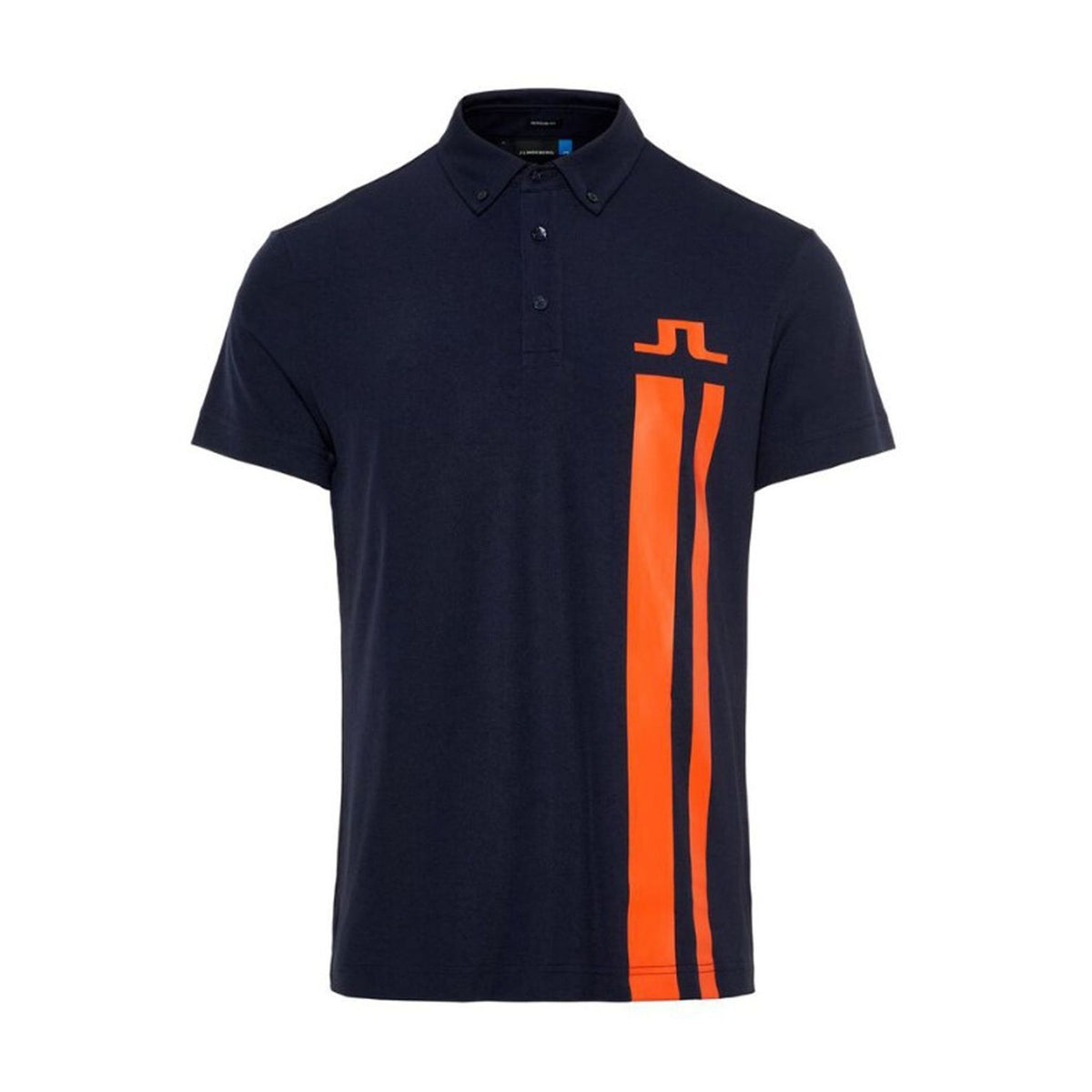 J. Lindeberg M Zeke Reg Fit-Lux Piquet Polo Navy Herren