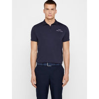 J. Lindeberg M Alan Reg Fit-TX Jersey Polo Navy Herren