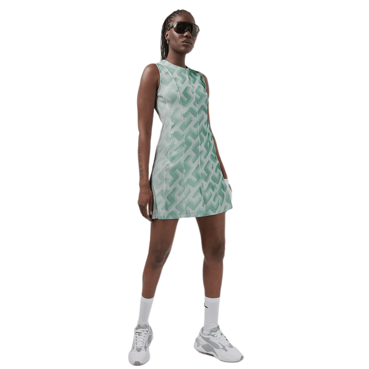 J. Lindeberg Kleid 3D Golf Jilian 3D Bridge Mongram Damen