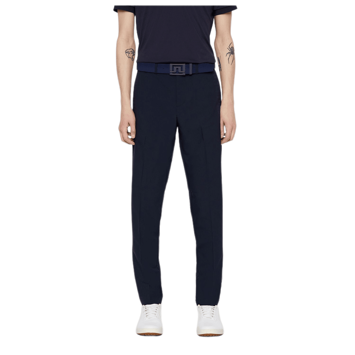 J. Lindeberg M Will-Light Jaquard Hose JL Navy Herren