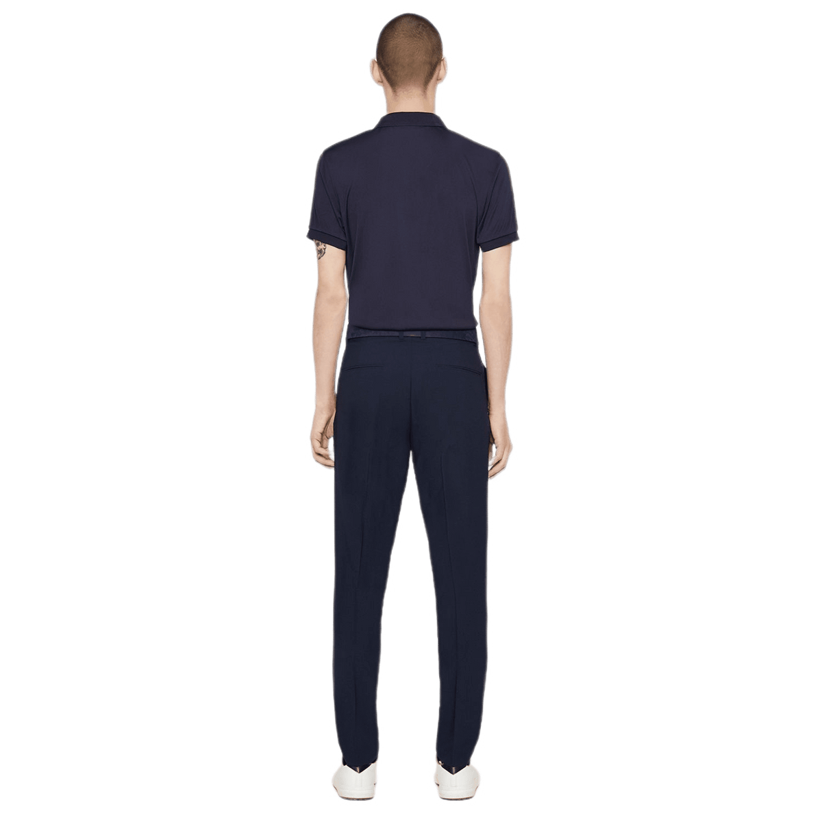 M Will-Light Jaquard Hose JL Navy