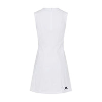 J. Lindeberg Kleid W Jasmin Lux Sculpt White Damen