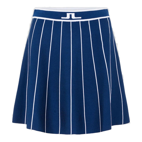 Rock W Bay Knitted Midnight Blue Damen