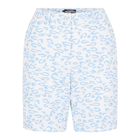 W Gwen Long Printed Short Animal Blue White Damen