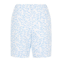 W Gwen Long Printed Short Animal Blue White